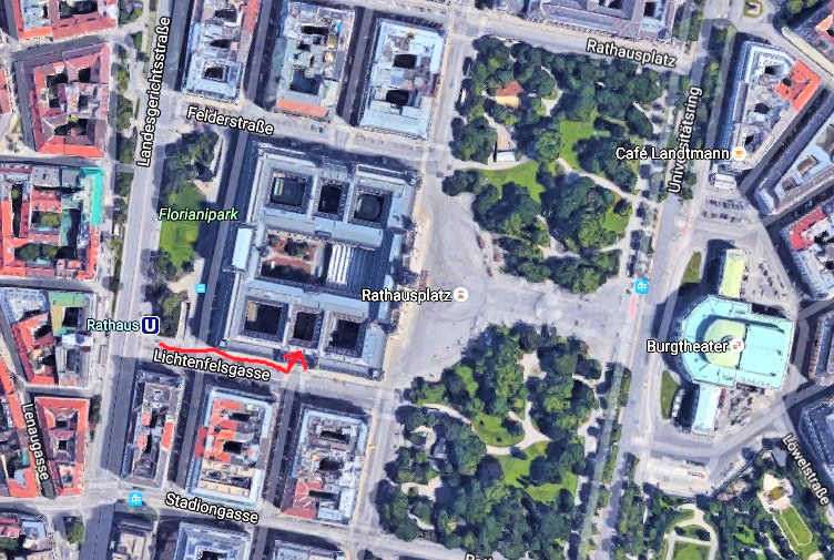 Plan Rathaus